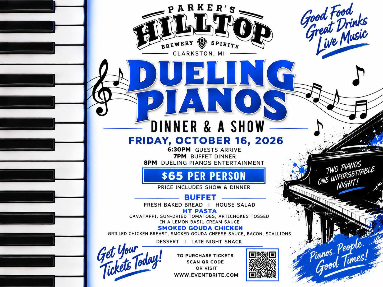 Dueling Pianos - Dinner & A Show